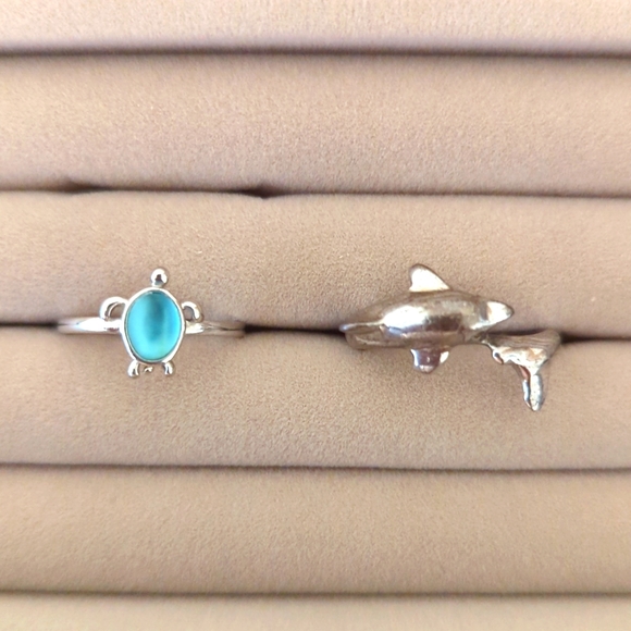 Pura Vida Jewelry - TWO Sea Themed Size 5 Rings